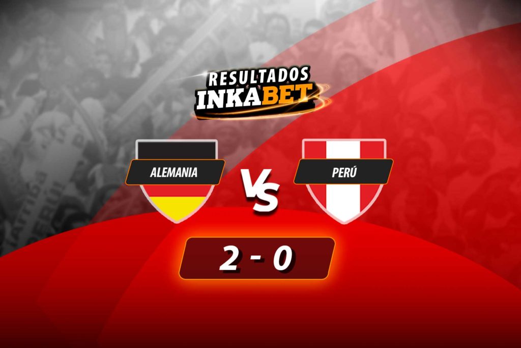 Resultado Alemania Perú